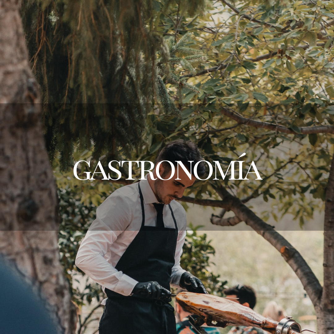 Plato de alta gastronomía para bodas